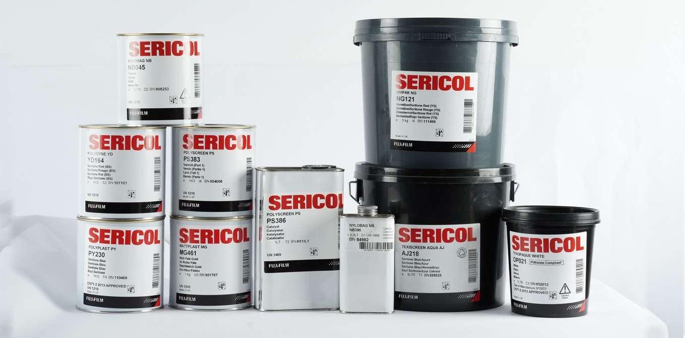 SERICOL printing inks from the AL AOUN catalogue